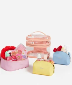 LUNA - 4-IN-1 MAKEUP BAG - PEACHY