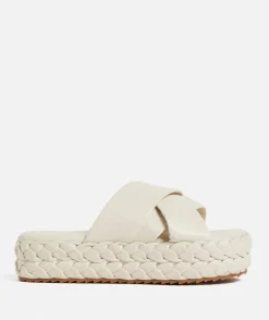 MARLEY PLATFORM SLIDE - ECRU