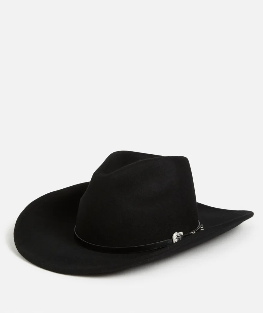 NEVE WOOL FELT COWGIRL HAT