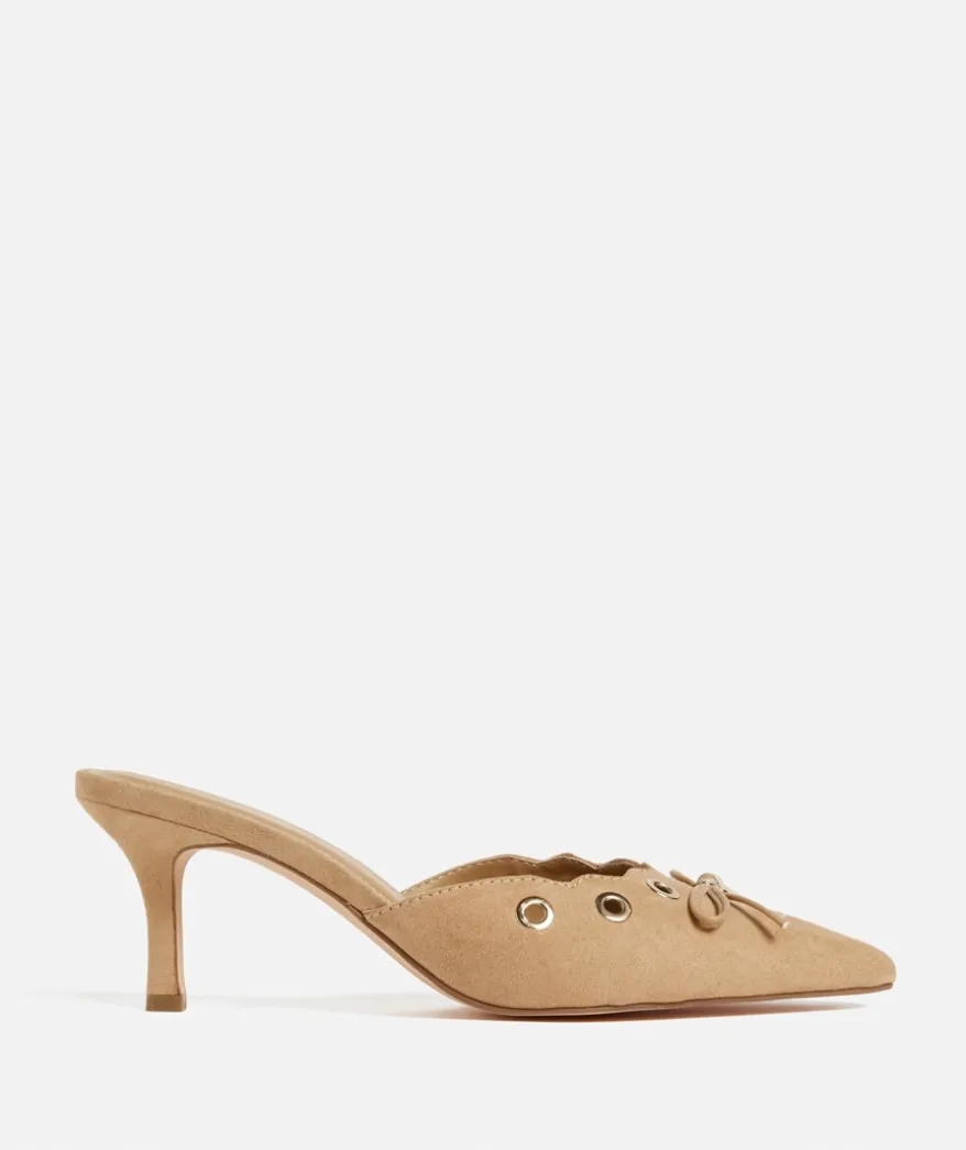 NINA HEEL - CAMEL