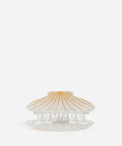 PEARL SHELL HAIR CLAW