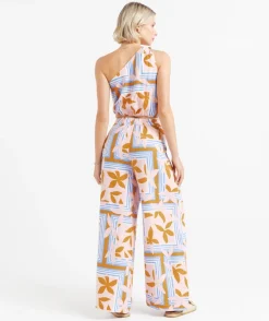 PHOENIX PLEATED WIDE LEG LINEN PANT