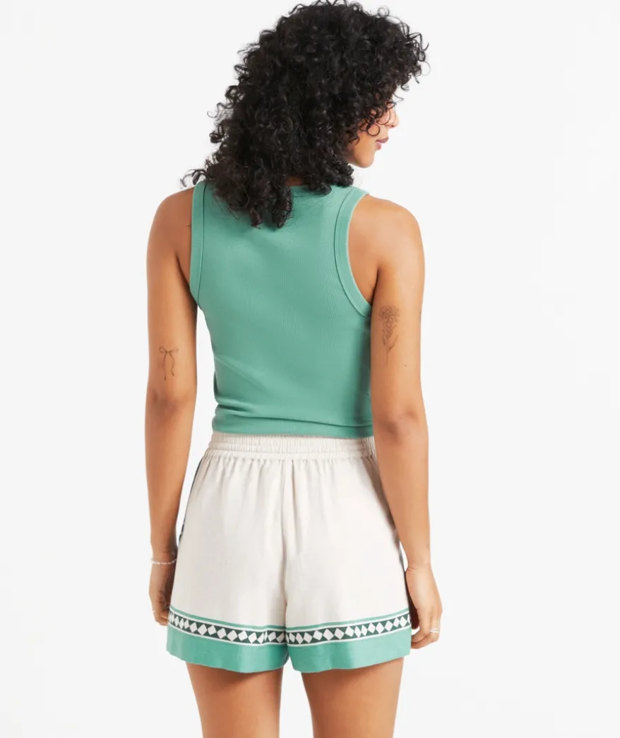 REMI LINEN BLEND SHORT