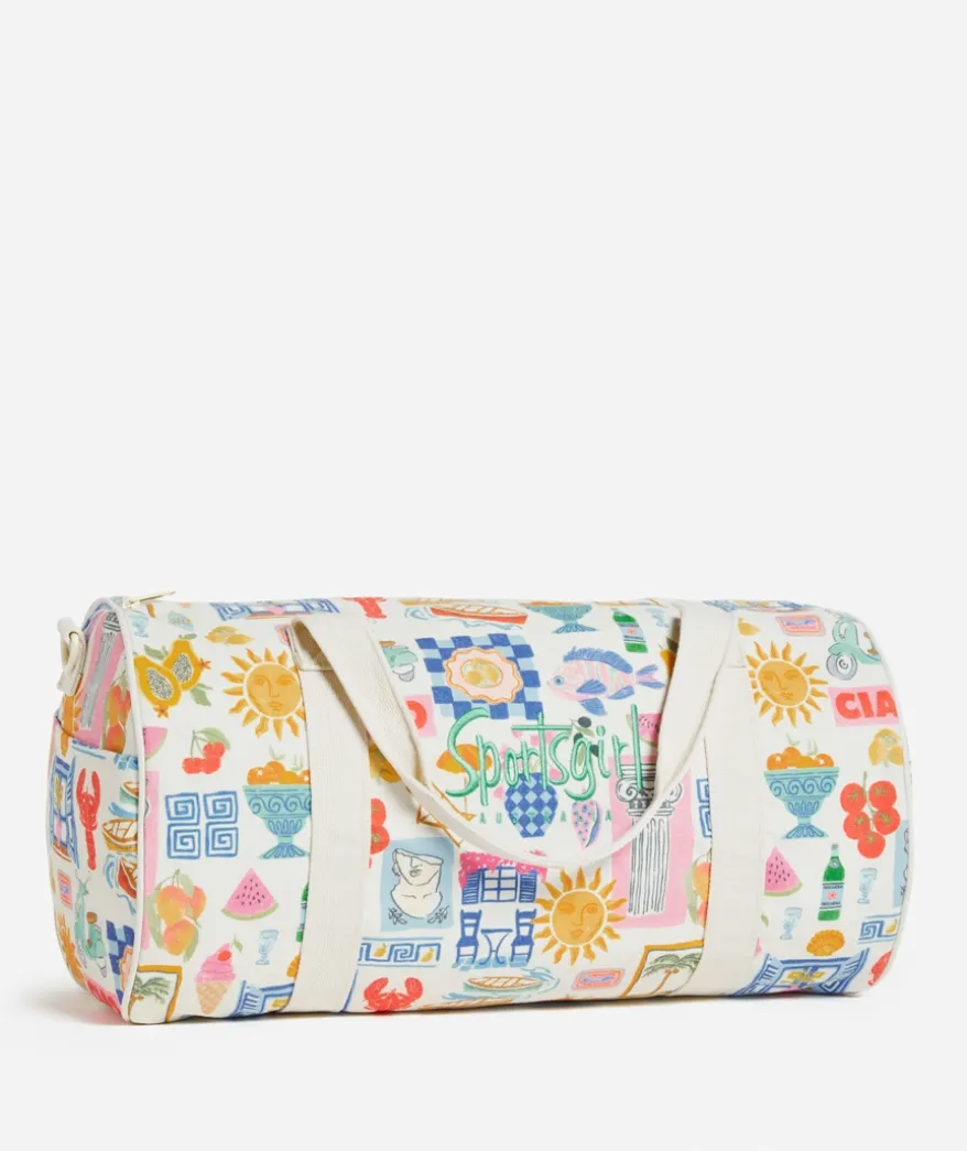 REWIND LOGO DUFFLE - ENDLESS SUMMER PRINT
