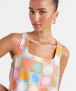 RILEY SQUARE NECK MINI DRESS