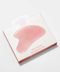 ROSE QUARTZ GUA SHA MASSAGE STONE