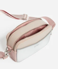 SAFFIANO SPLICE CAMERA BAG