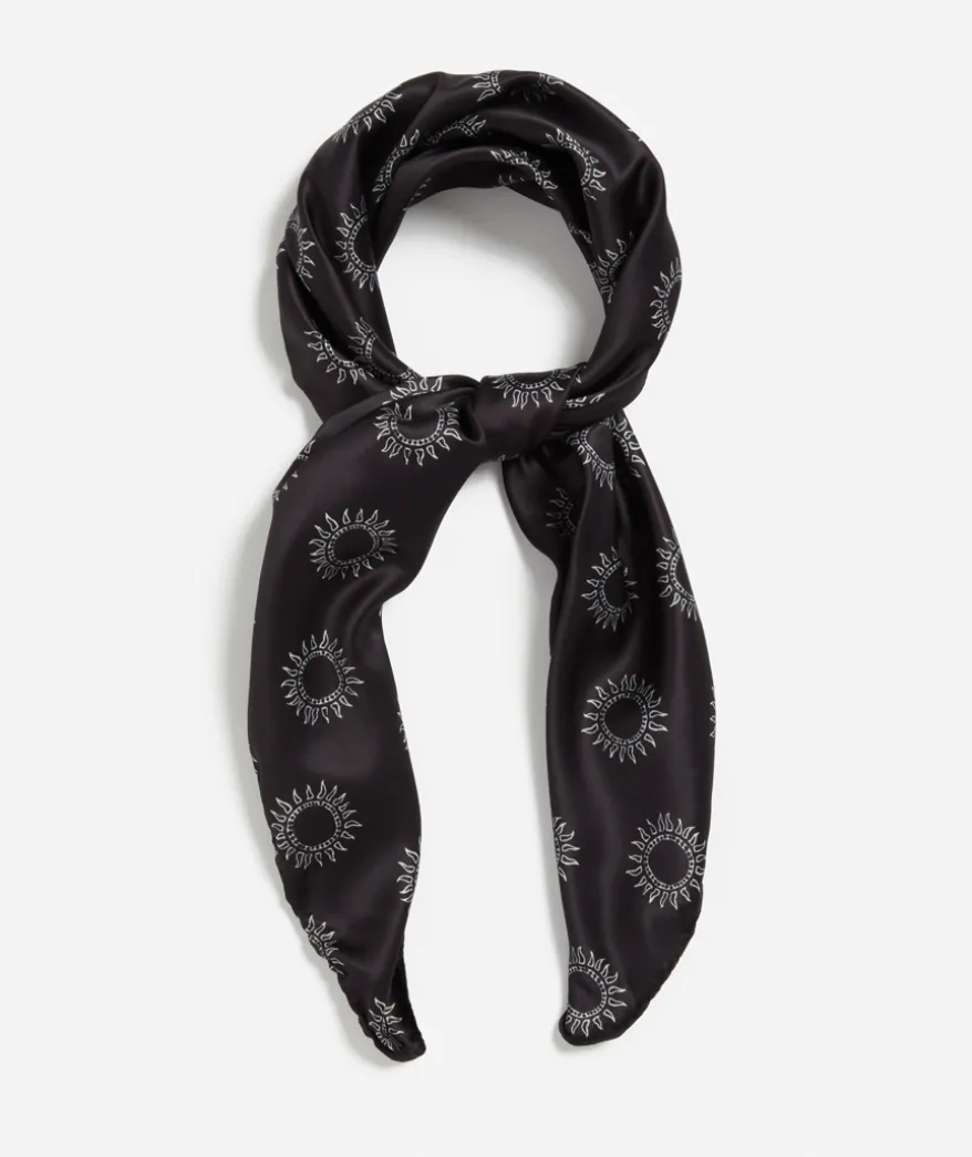 SATIN SCARF - DITSY PRINT
