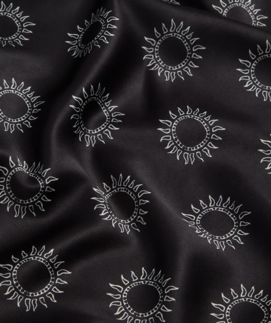 SATIN SCARF - DITSY PRINT