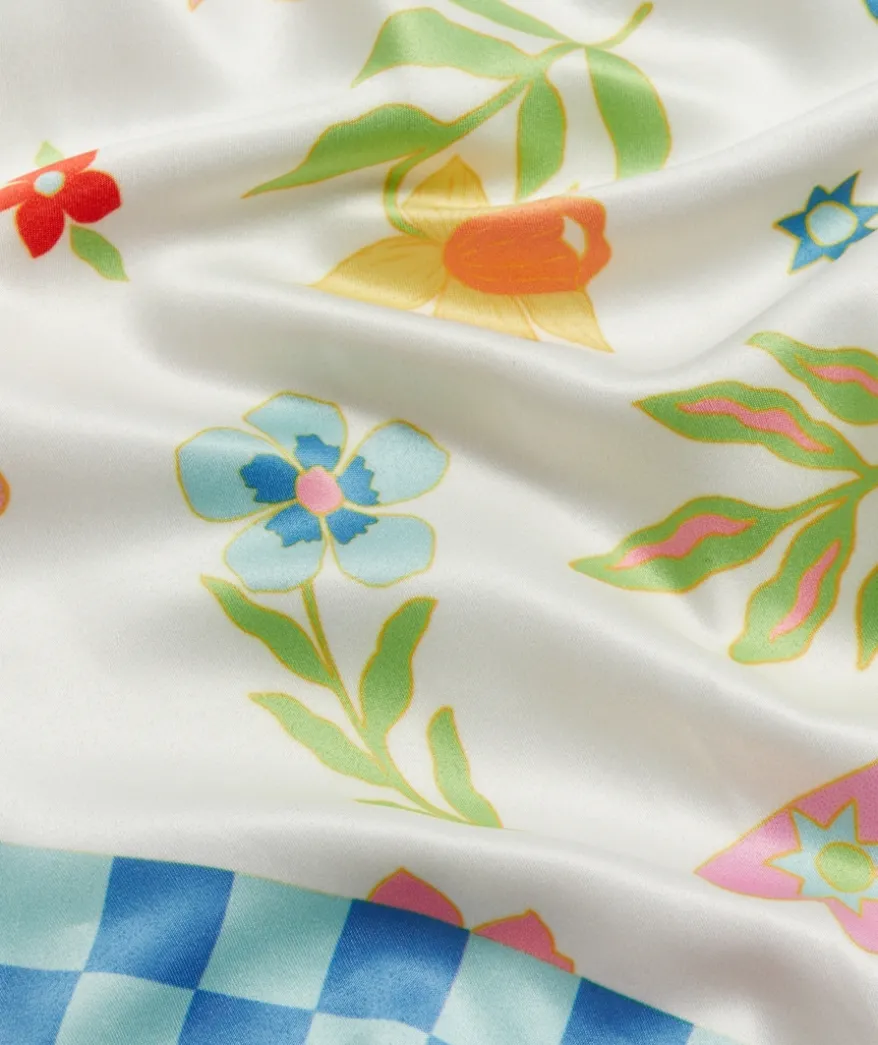 SATIN SCARF - MYSTIC PRINT
