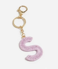 WICKER ALPHA KEYRING