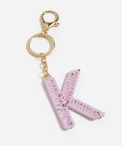 WICKER ALPHA KEYRING