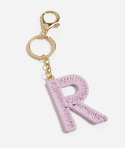 WICKER ALPHA KEYRING