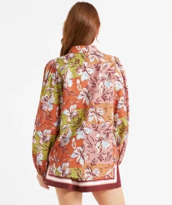 ZAIDA PRINTED BLOUSE
