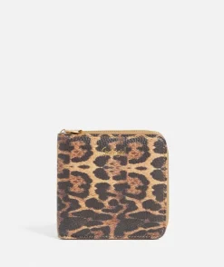 ZIP AROUND WALLET - ANIMAL PRINT